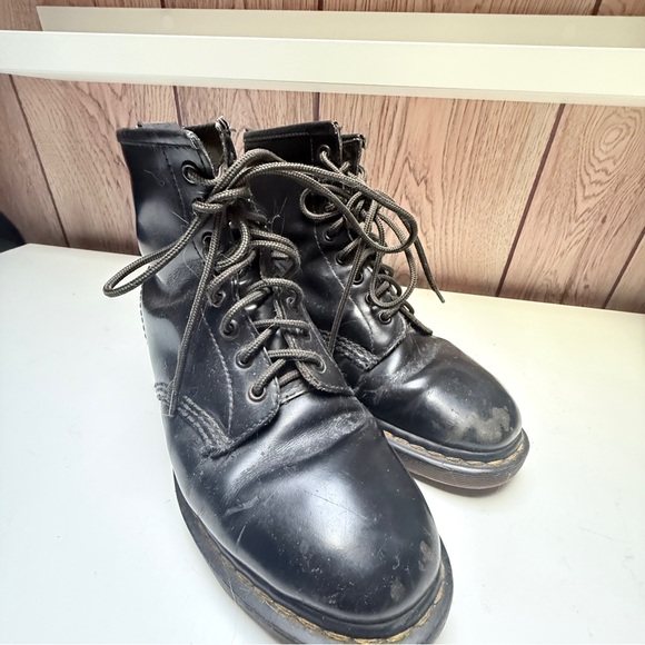 Dr. Martens Shoes - Dr. Martens Vintage Patent 8 eye boot. England